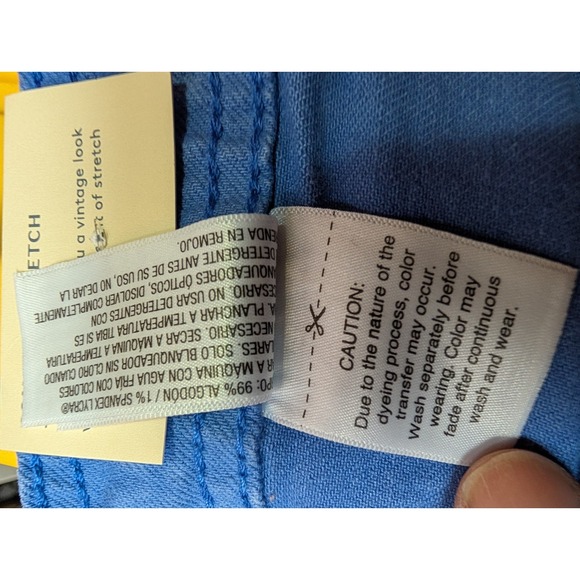 Universal Thread Women's Size 6 Blue Denim High Waist Wide Leg Stretch - Picture 7 of 8